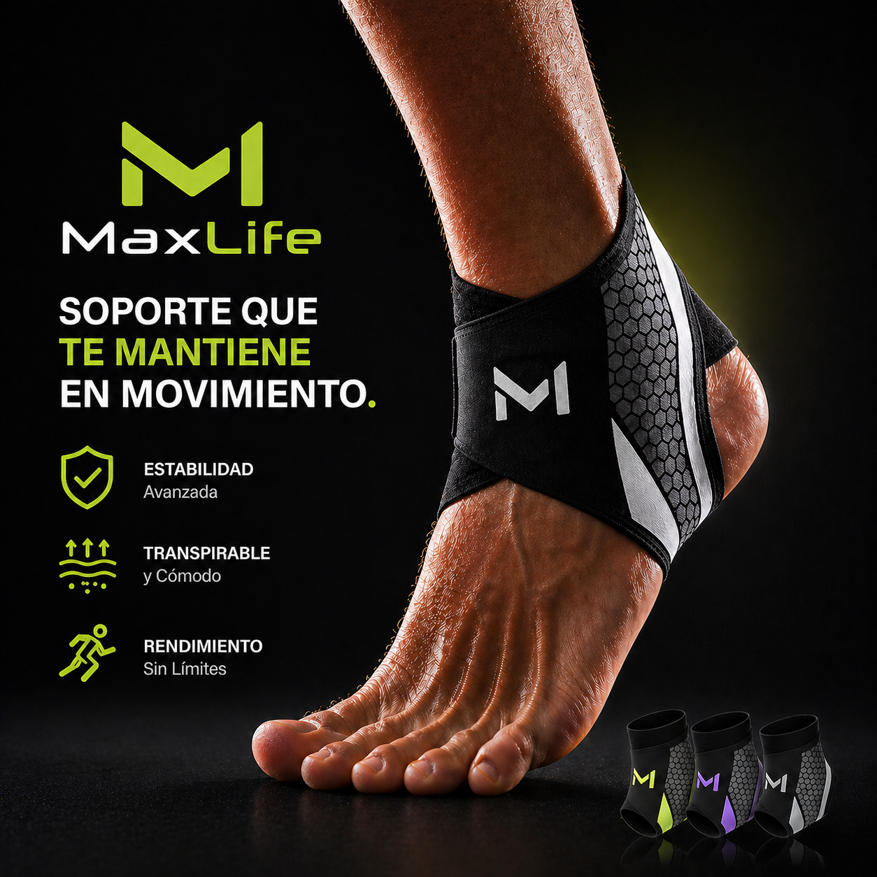 Tobillera Deportiva MaxLife™